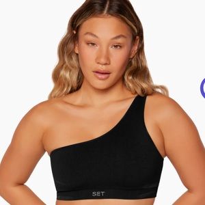 Set Active - One shoulder sports bra